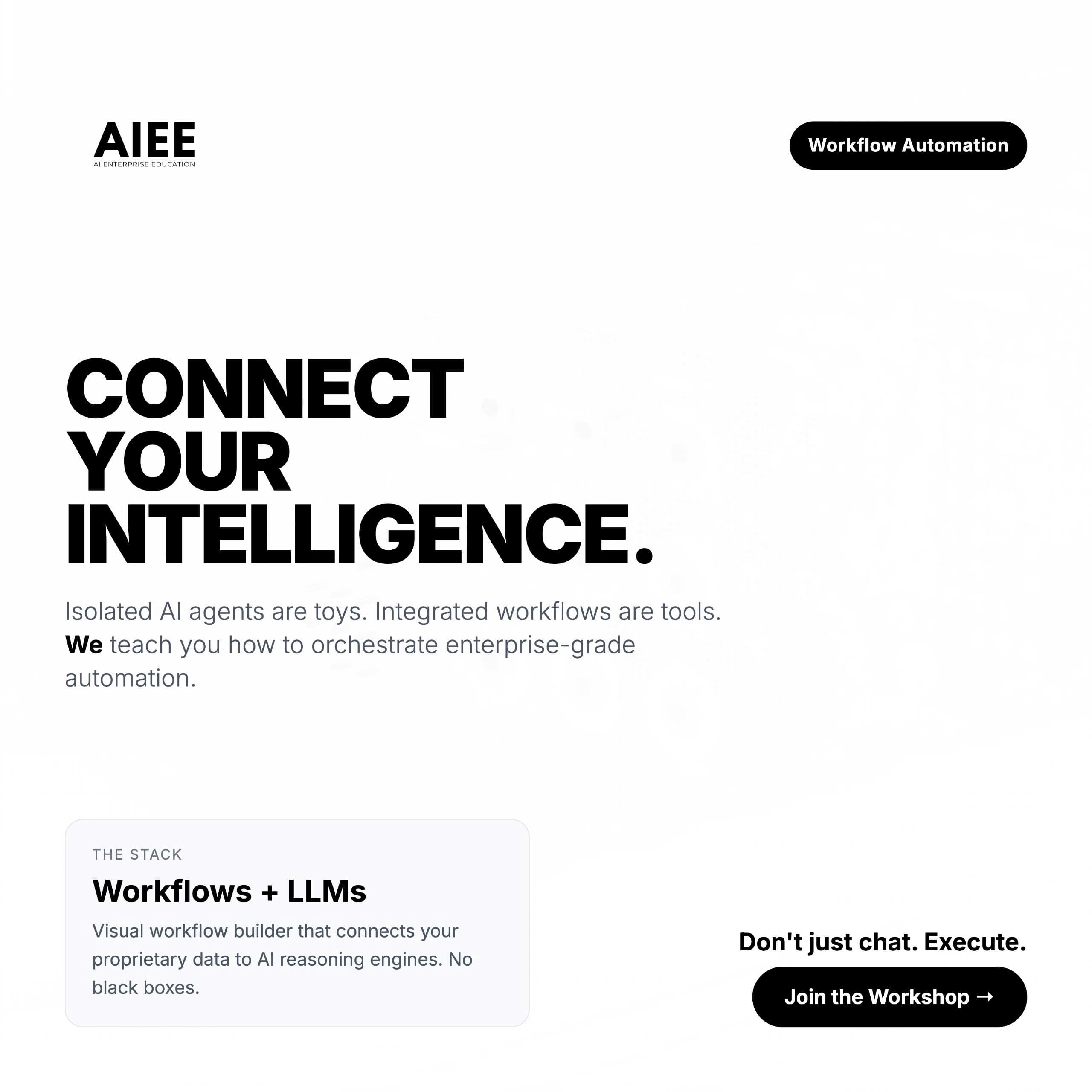 AIEE marketing material sample 2