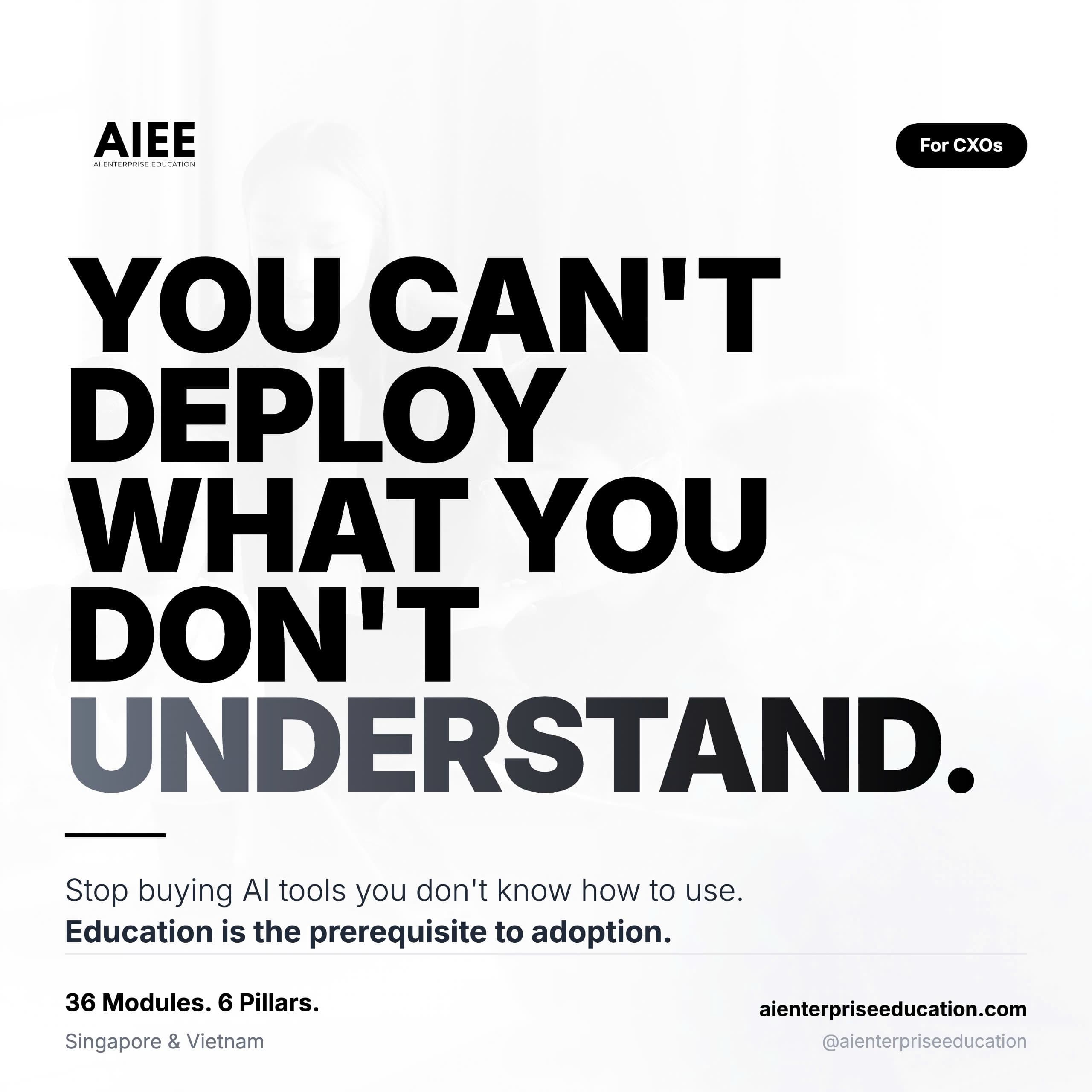 AIEE marketing material sample 7