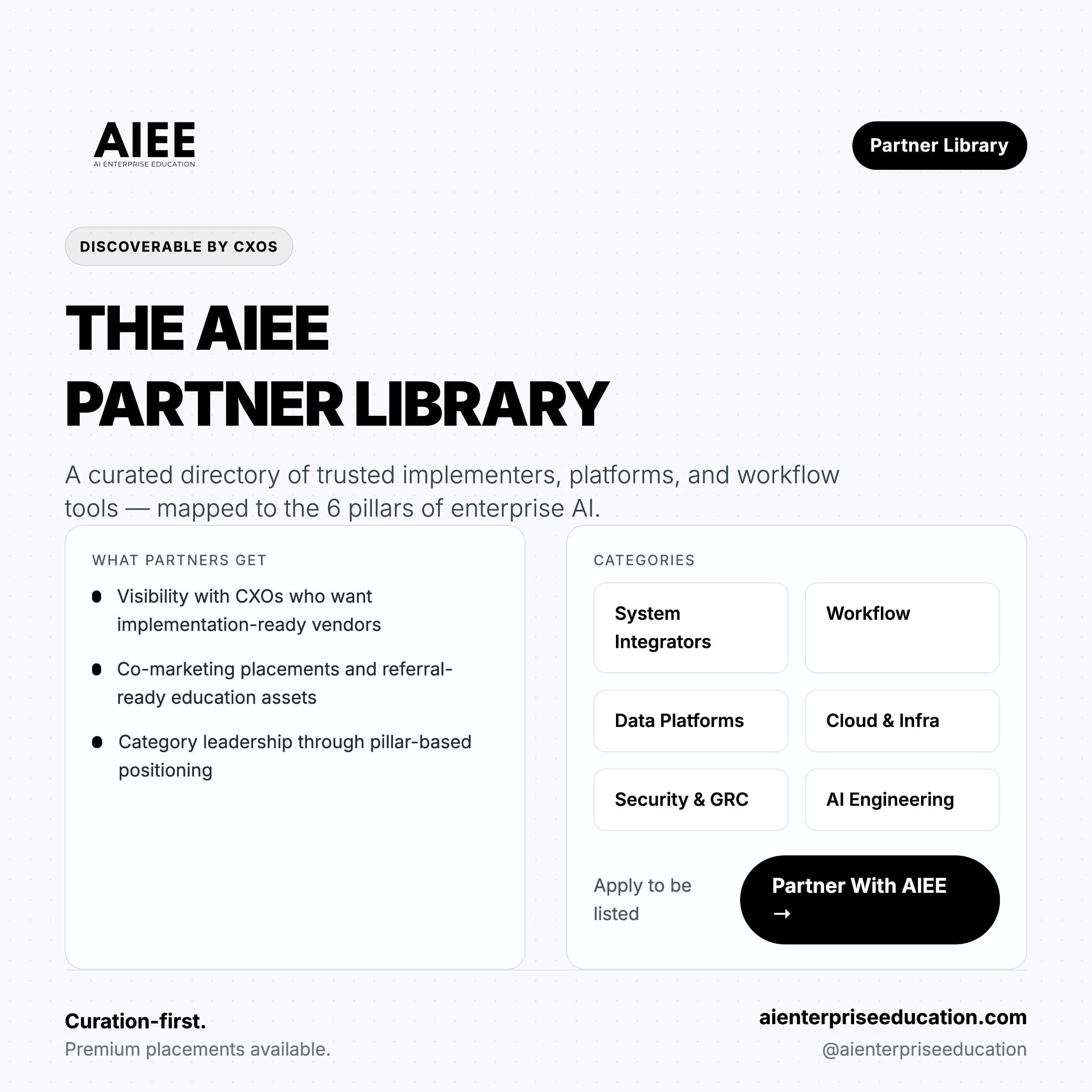 AIEE marketing material sample 10