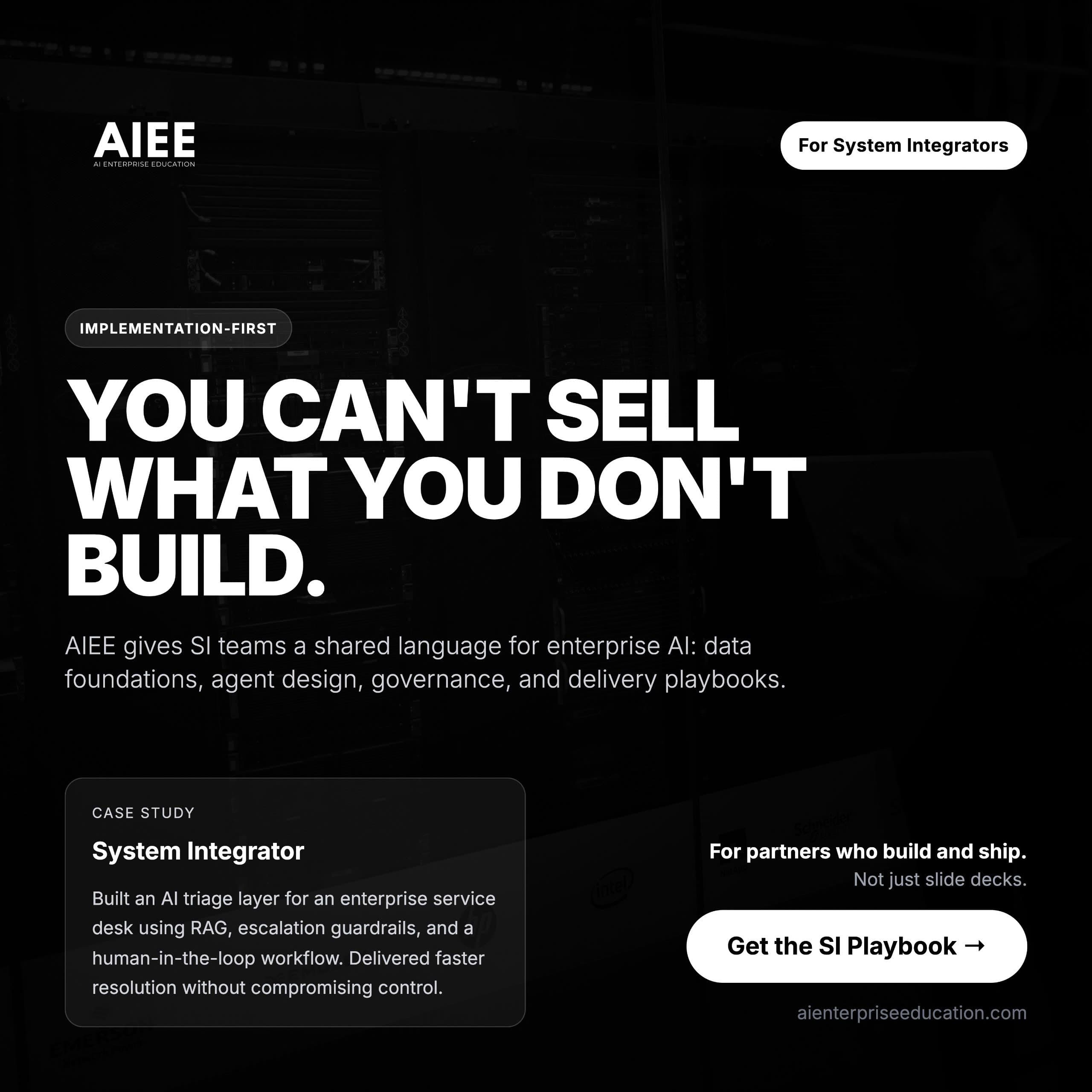 AIEE marketing material sample 13